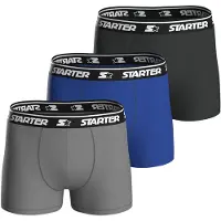 Starter Boxers ' Basic ' bleu / gris / anthracite