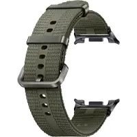 Samsung Bracelet Athleisure original pour Galaxy Watch 9 (40/44mm) / Watch 8 (40/44mm) / Classic (46mm) - Taille M/L - Vert