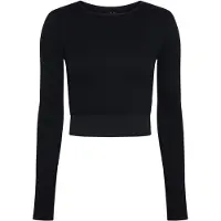 Born Living Yoga Veda Long Sleeve T-shirt Noir M Femme