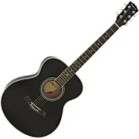 Gear4Music Student Acoustic Guitar by Black