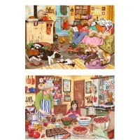 The House of Puzzles 2 Puzzles - Pièces XXL - Heart Of The Home