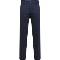 Selected Pantalon à plis 'SLHNeli' bleu marine