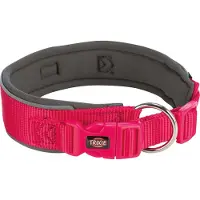 Trixie Collier Premium Hond Extra Breed Fuchsia / Grafiet Grijs (Chien, Promenade)