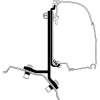 Thule T 4200 Ford Transit/tourneo Custom Compact Van Fixed (lhd) Awning Adapter Argenté