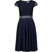 Vera Mont Robe de cocktail marine