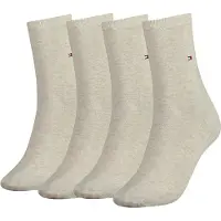 Tommy Hilfiger Chaussettes beige chiné / bleu marine / rouge / blanc