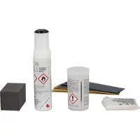 Quixx Kit de Réparation de Jantes Noir avec Filler en Aluminium Liquide ref