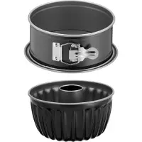 Tefal Lot de 2 moules pour friteuse a air J176S204 Noir