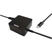 Port Designs Alimentation secteur de remplacement USB-C Noir pour Notebook MacBook Tablette et Smartphone