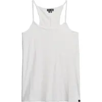 Superdry Femme Top à Bretelles Studios Blanc Taille: 40