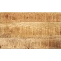 vidaXL Dessus de table rectangulaire bois massif de manguier brut