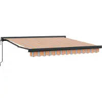 vidaXL Store à rallonge multicolore 300 x 250 x 165 cm