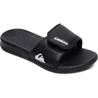 Quiksilver Claquettes / Tongs 'Bright' noir / blanc