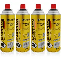 B-Camping Butangaskartuschen 4er-Set