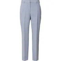 Comma Pantalon à plis bleu fumé