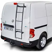 CRUZ Echelle Pour Galerie De Toit Avec Portes Battantes Longueur 150 Cm / Acier Epoxy Polyester