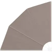 vidaXL Brise-vue pour balcon 140 x 140 cm en polyester taupe