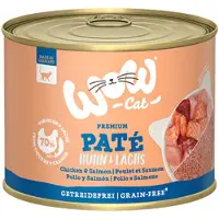 WOW! WOW Cat Wet Adult - Poulet & Saumon - 400 g