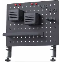 StarTech.com .com 1612B-DESK-PEGBOARD, Noir, 420 mm, 48.5 mm, 320 mm, 2.6 kg, 456 mm