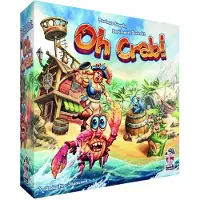 HOT Games : jeu de société « Oh Crab » - Jeu familial de course sur la plage