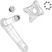 Sram Garde-chaîne X0 D1