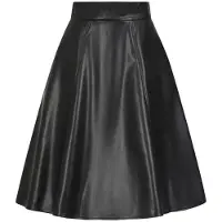 Banned Retro Jupe mi-longue Rockabilly de - Daphne Skirt - XS - XXL - pour Femme - noir - Taille XXL