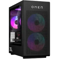 HP OMEN 35L PC de Bureau Gaming - GT16-1001nb - Black Metal Bezel - RX 9070 XT - Ryzen 7 avec refroidisseur liquide RGB 240 mm