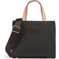 Bugatti sac à main sac à épaule bandoulière Ella Tote Bag Mini Darkbrown marron foncé