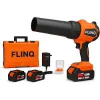 FlinQ Hand Blower Premium - Souffleur de feuilles sans fil avec batterie - Multi purpose - Borseless Motor - incl 2 batteries & ear protectors