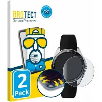 BROTECT Full-Screen Protection Mat, Film de protection pour smartwatch, Transparent