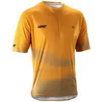 Leatt Trail 3.0 Short Sleeve Jersey Jaune L Homme