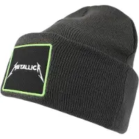 Metallica Bonnet de - Amplified Collection - Patch Beanie - pour Unisexe - anthracite - Taille Standard