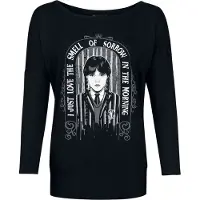 Wednesday T-shirt manches longues de - Smell Of Sorrow - S - XXL - pour Femme - noir - Taille XL