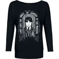 Wednesday T-shirt manches longues de - Smell Of Sorrow - S - XXL - pour Femme - noir - Taille M