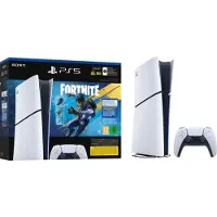 Sony PlayStation 5 (modèle - Slim) - Edition Numérique, Fortnite Flowering Chaos Bundle