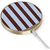 Burga Chargeur magnétique sans fil - Compatible MagSafe et Qi2 - Version hors ligne / Couleur or