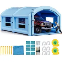 Vevor Cabine de Peinture Gonflable 10x6x4 m