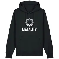 Metality Sweat-shirt à capuche de - Herren Hoodie - M - 5XL - pour Homme - noir - Taille 5XL