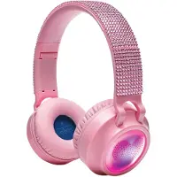 Lexibook Casque lumineux pliable Bluetooth et filaire Girly avec limitation du volume