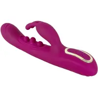 Sweet Smile Javida - vibromasseur rabbit à billes pour stimulation clitoridienne - violet
