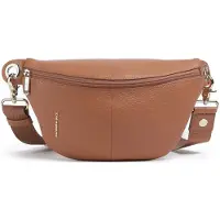 Mandarina Duck Mellow Leather Fzt73 Shoulder Bag Marron