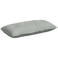 vidaXL Coussin dorsal gris clair 100 x 50 cm Tissu velours côtelé