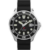 Timex Montre à affichage analogique 'Deepwater Meridian' noir / argent