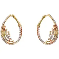 Faina Boucles d'oreilles or / rosé / argent