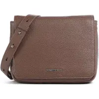 Mandarina Duck Mellow Leather Hunting Small Crossbody Marron Homme