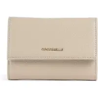 Coccinelle Porte-monnaies 'METALLIC SOFT' crème
