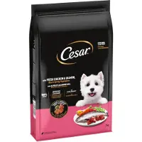 Cesar Lot économique : 2x7kg Adult avec poulet, saumon et légumes Nourriture sèche pour chiens
