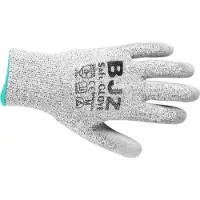 BJZ A-64486 Gant ESD résistant aux coupures Taille de vêtement : M Polyéthylène, Nylon, Elas (M)