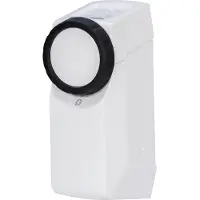 ABUS Serrure électronique CFA3100 W App/Code/Scanner au doigt/Pression sur le bouton blanc