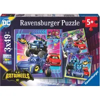 Ravensburger Puzzle Batwheels, 3x49pcs.